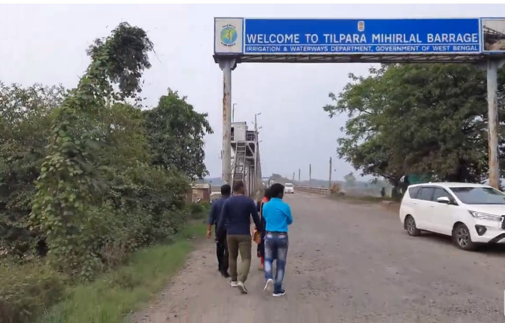 Tilpara Barrage Sunrise view point